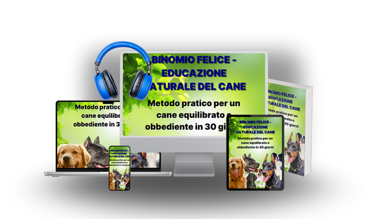 Guida PDF addestramento cane - Da cane ineducato a cane educato - Metodo naturale
